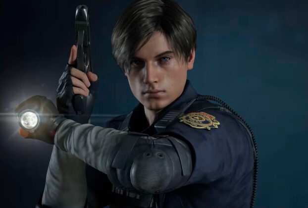 história de Leon em Resident Evil