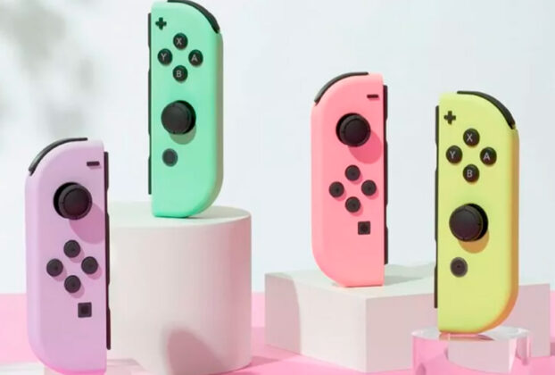 novas cores dos Joy-Con 2