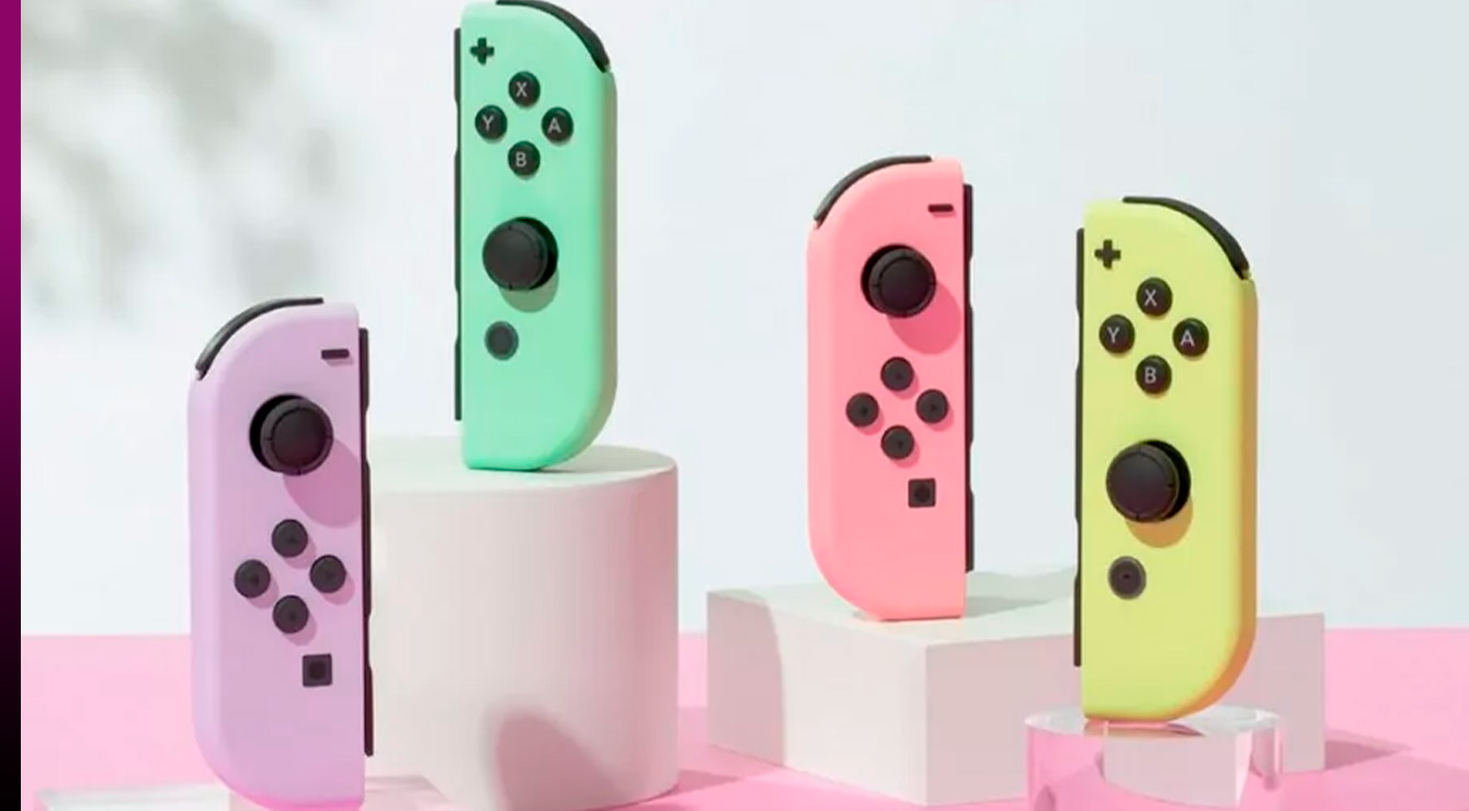 novas cores dos Joy-Con 2